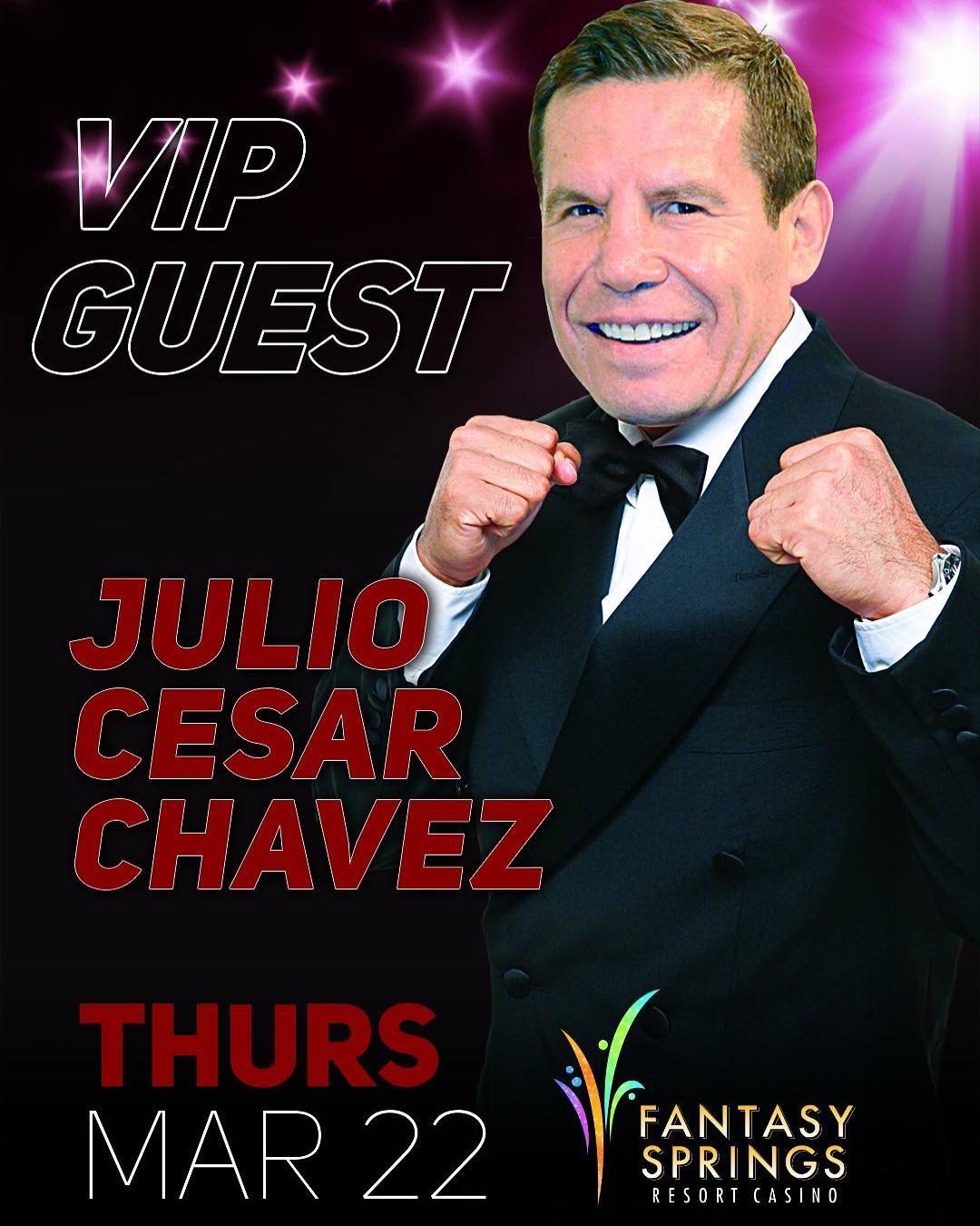Julio Cesar Chavez Sr. to Be Special Guest for March 22 GBP on ESPN Fights