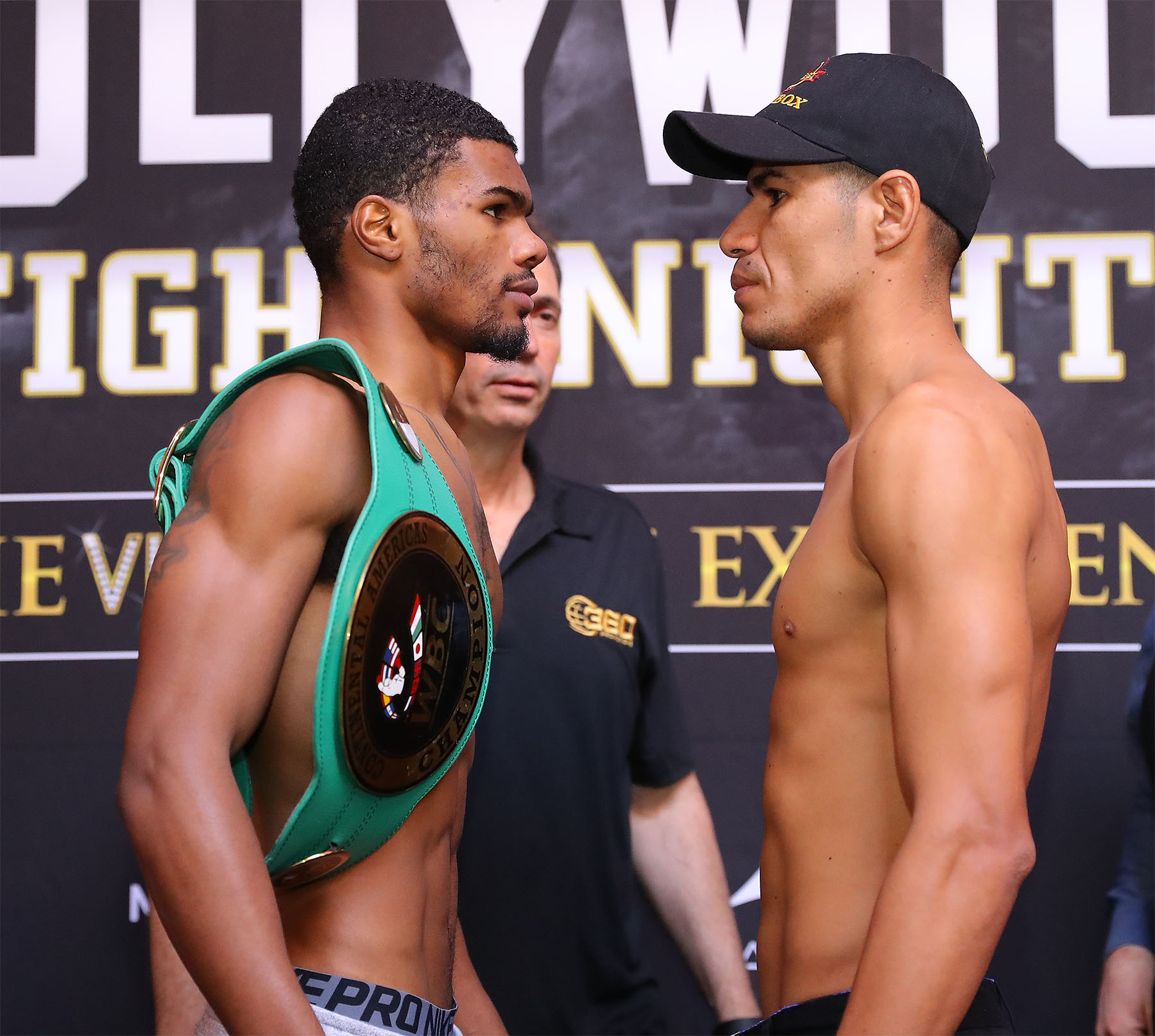 Hollywood Fight Nights Weigh-In Results & Photos