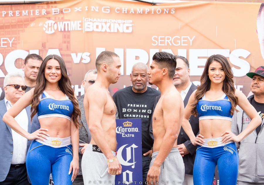 Garcia vs. Lipinets Weights & Photos