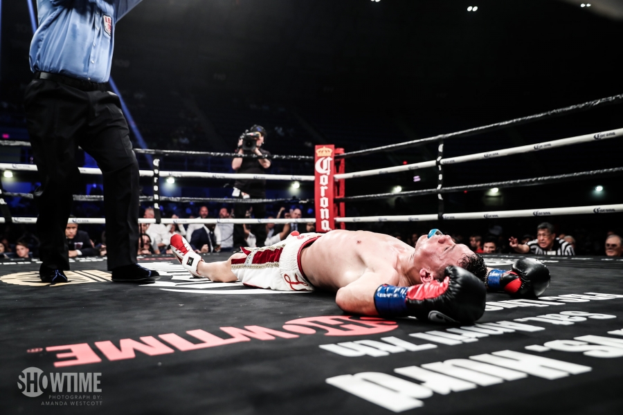 Richard Commey Stops Alejandro Luna in Round 6