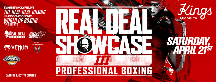Real Deal Boxing Returns to Kings Theatre in Brooklyn on April 21