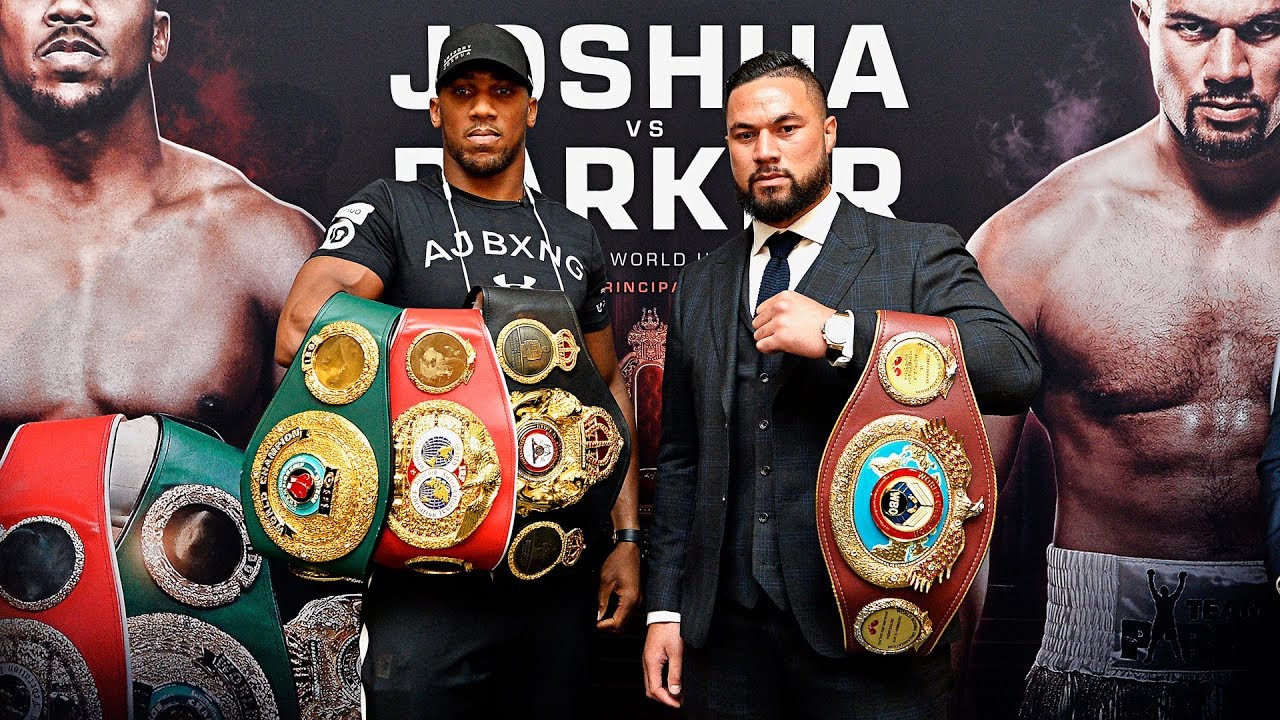 Joshua vs. Parker: Final Press Conference Live Stream