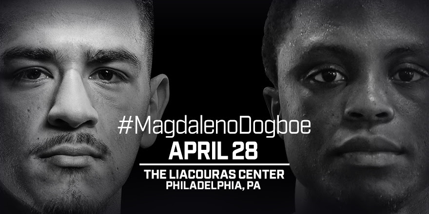 Philly Fight Night: Super Bantamweight Champion Jessie Magdaleno to Clash with No. 1 Contender Isaac Dogboe on April 28