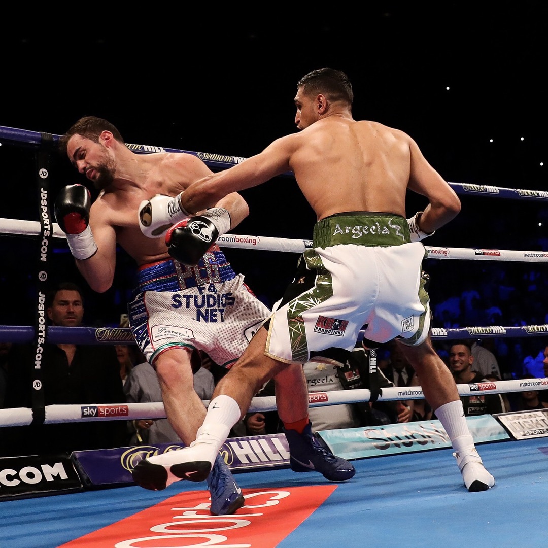 Amir Khan Obliterates Phil Lo Greco in 39 Seconds