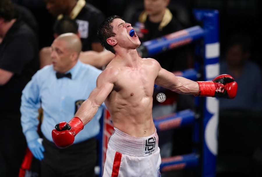 Shohjahon Ergashev Defeats Zhimin Wang on Jacobs-Sulecki Undercard at Barclays Center