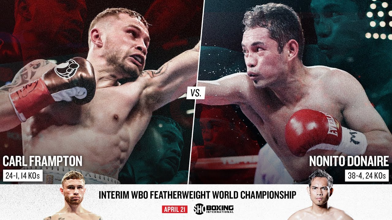 Carl Frampton and Nonito Donaire Final Press Conference