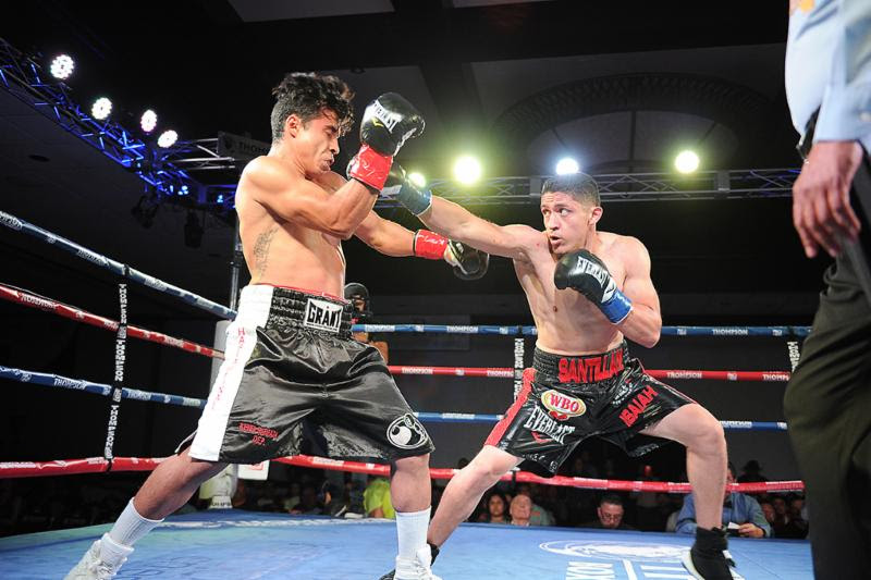 Unbeaten Giovani Santillan Retains NABO Title in Knockout Fashion Friday Night