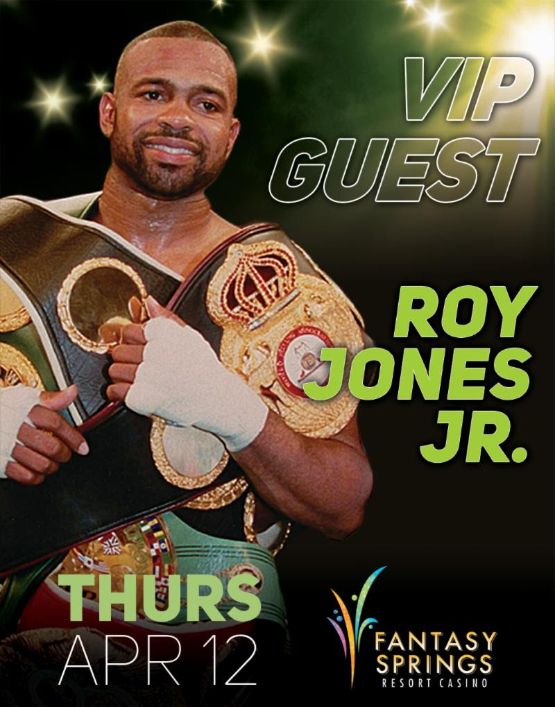 Vargas vs. Salka: Roy Jones Jr. to Be Special Guest on April 12