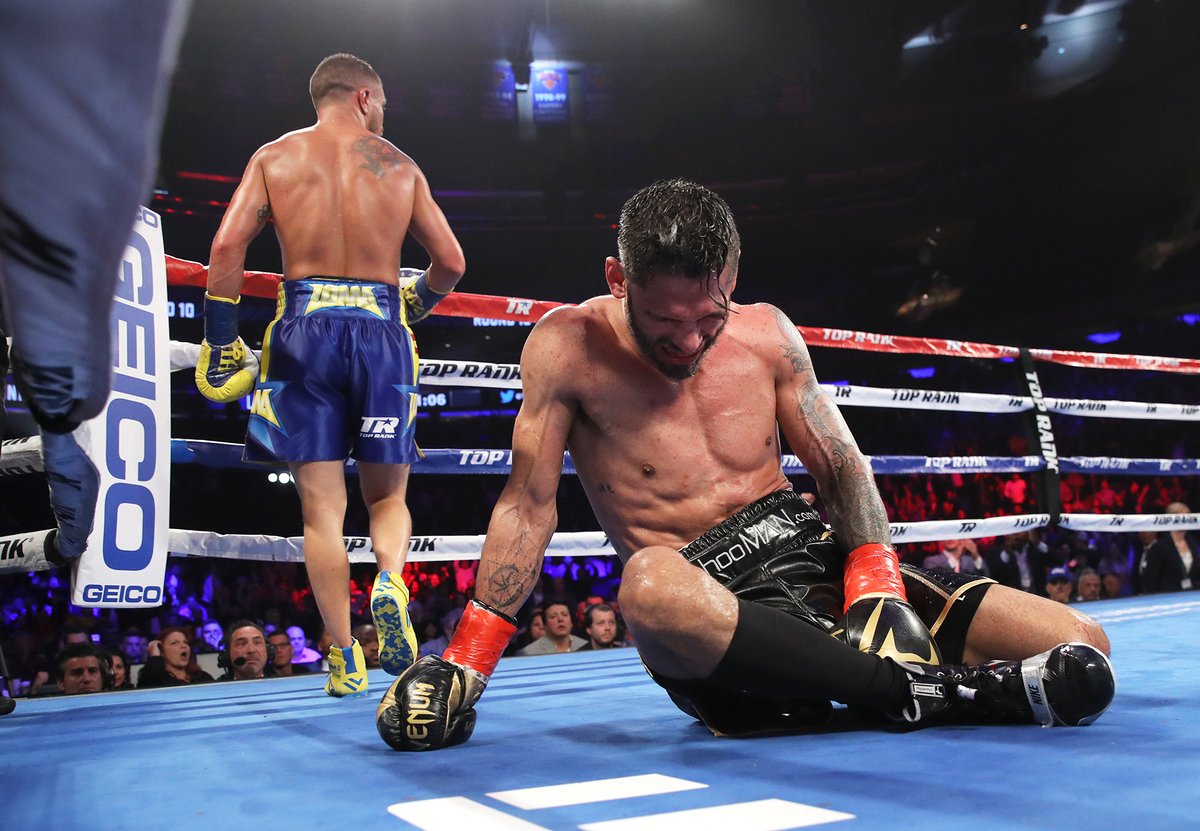 Lomachenko Gets off Canvas to Finish Linares in 10