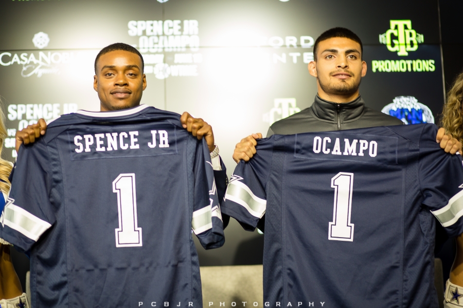 Errol Spence Jr. vs. Carlos Ocampo Dallas Press Conference Quotes & Photos
