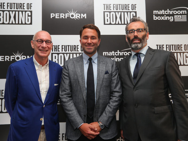 Eddie Hearn: “It’s Open Season on World Class Fighters in the U.S.”
