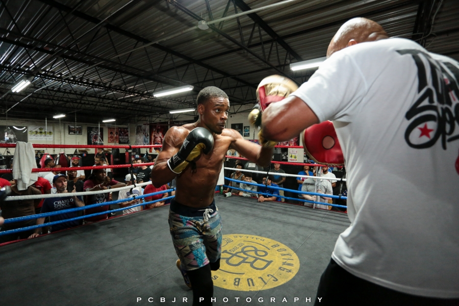 Errol Spence Jr. Media Day Photos