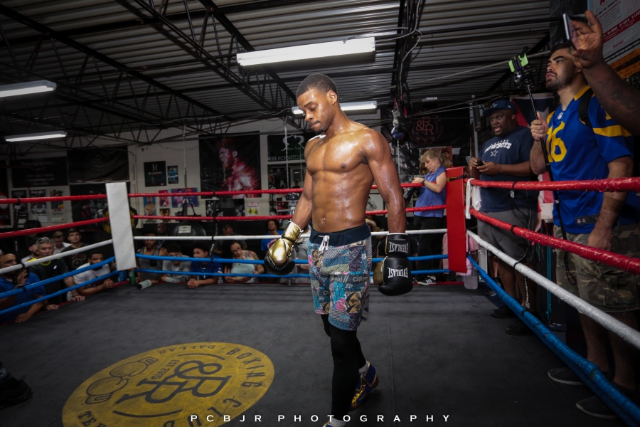 Errol Spence Jr. Dallas Media Workout Quotes & Photos