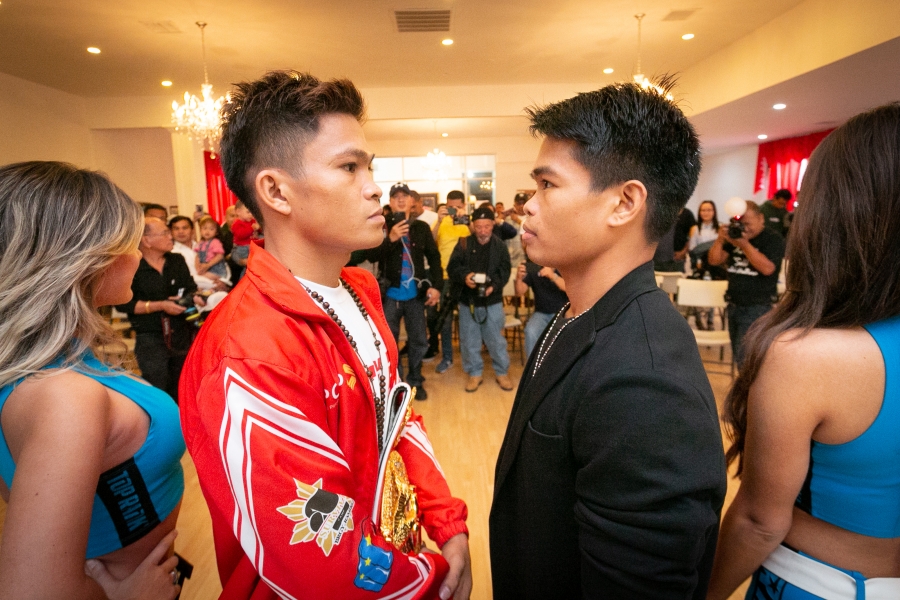 Photos | Jerwin Ancajas & Jonas Sultan Meet & Greet