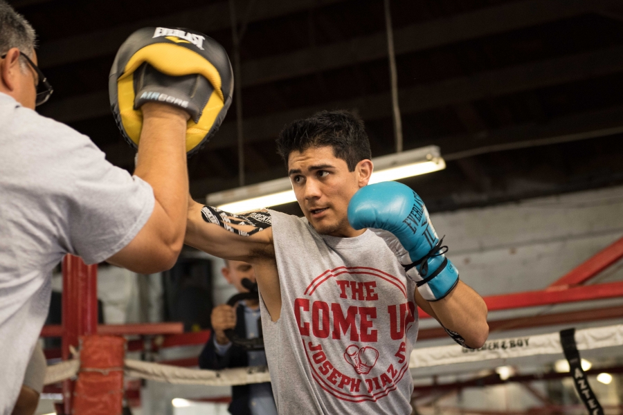 Joseph Diaz Jr. Media Workout (Video)