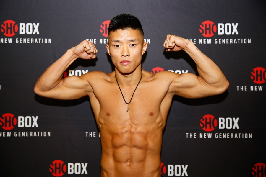 Junior Featherweight Arnold Khegai Stays Undefeated with TKO 2 over Africa’s Mudde Ntambi