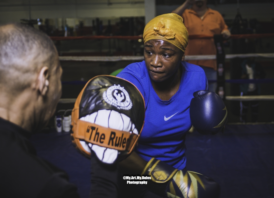 Claressa Shields Detroit Media Workout Quotes and Photos