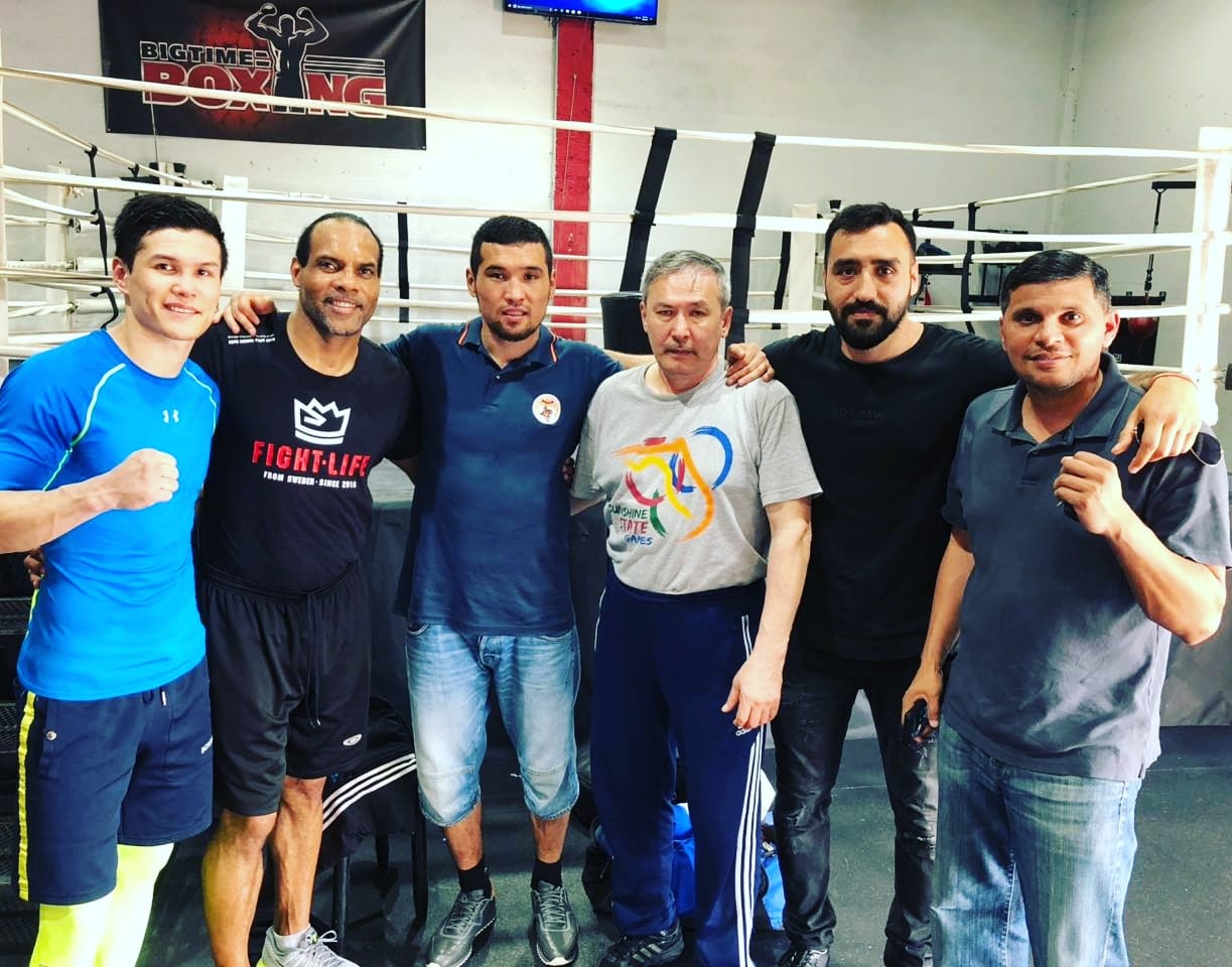 2016 Olympic Gold Medalist Daniyar Yeleussinov Settles in with Trainer John-David Jackson in Florida!!