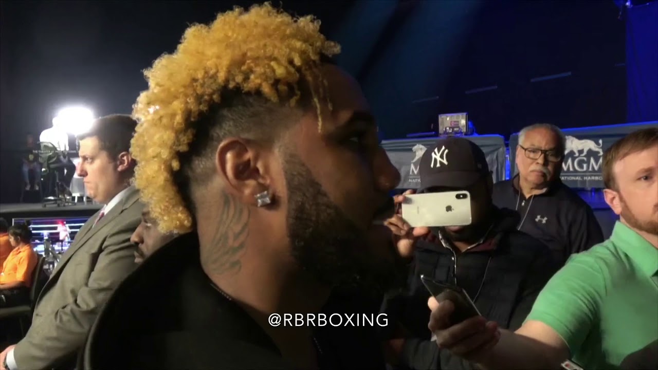 Jarrett Hurd Media Scrum 5/19 at MGM National Harbor (Video)