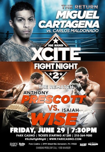 Anthony Prescott vs. Isaiah Wise Rematch Set for June 29