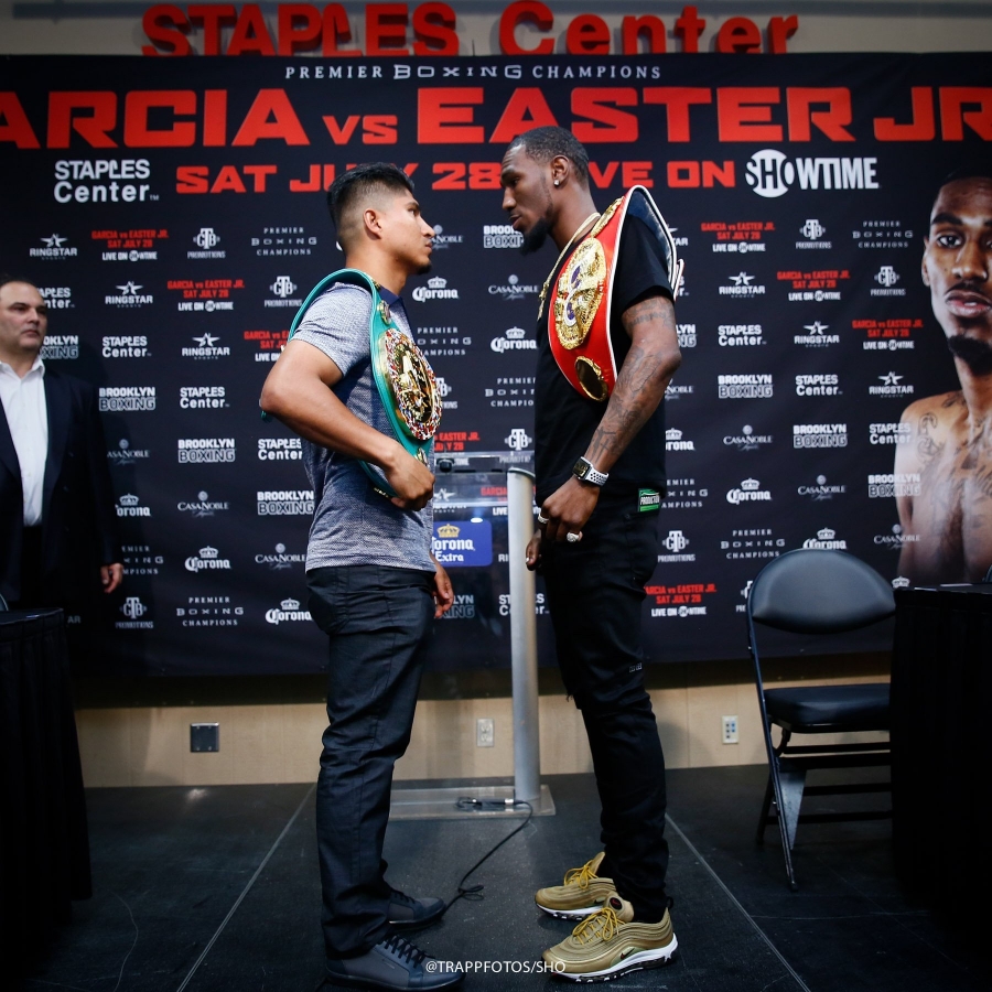 Mikey Garcia vs. Robert Easter Jr. International Media Conference Call Transcript
