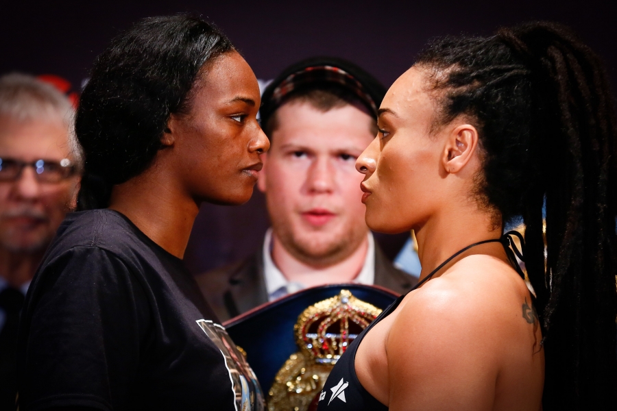 Claressa Shields vs. Hanna Gabriels Weigh-In Results, Quotes & Photos