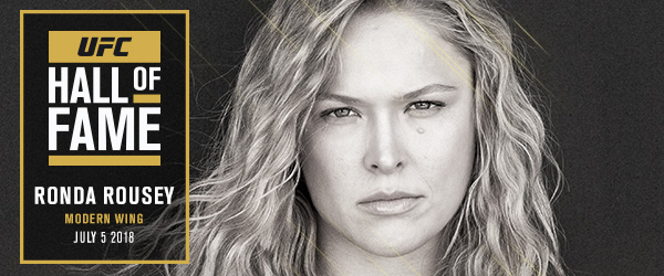 Ronda Rousey Becomes First Woman Selected for UFC Hall of Fame
