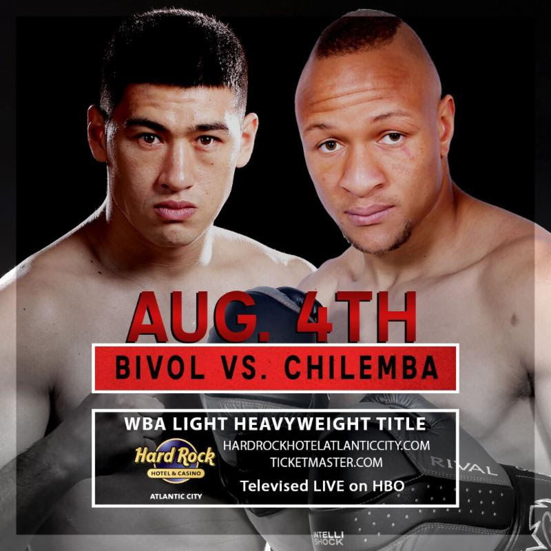 Dmitry Bivol vs. Isaac Chilemba Added to Sergey Kovalev vs. Eleider Alvarez Card