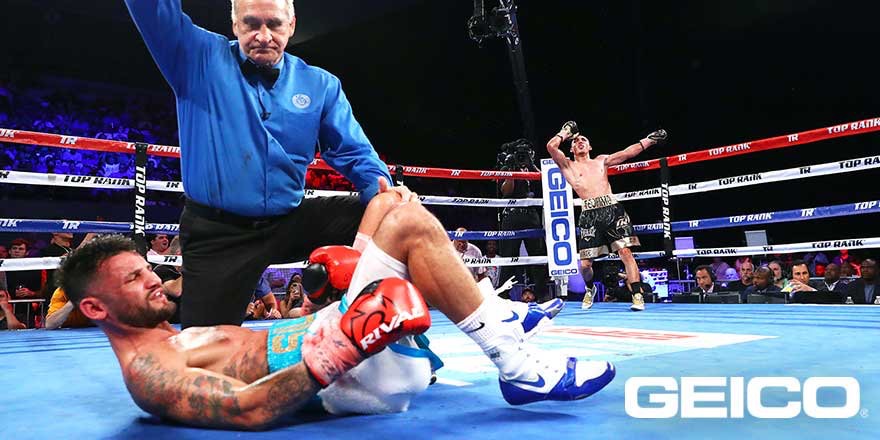 Teofimo Lopez Blasts William Silva in 6