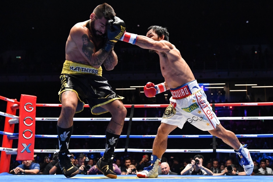 Vintage Manny Pacquiao Stops Lucas Matthysse in 7