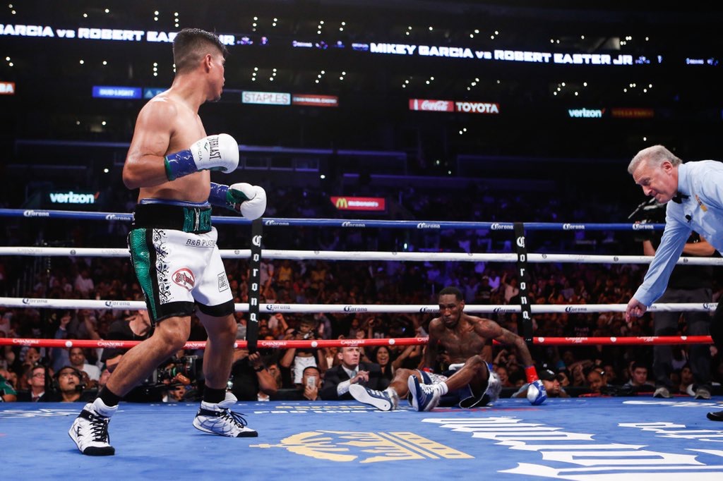 Mikey Garcia Defeats Robert Easter to Unify IBF & WBC Titles
