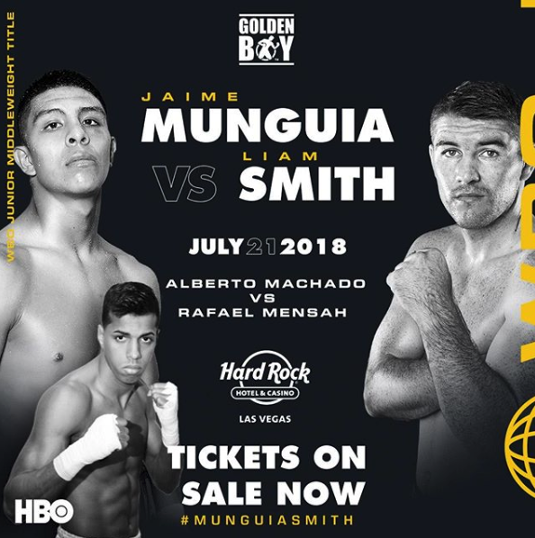 Jaime Munguia Looking Huge During Media Workout (Video)