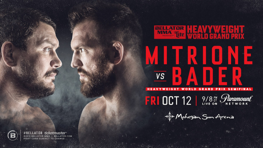 Matt Mitrione Takes on Light Heavyweight Champ Ryan Bader Friday, Oct. 12