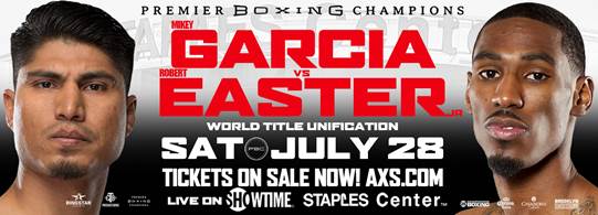 Garcia vs. Easter Jr. Live Results