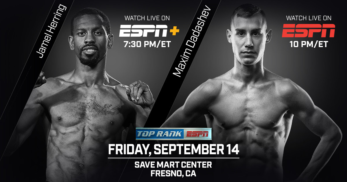 September 14: Dadashev-DeMarco and Herring-Moralde Headline Ramirez-Orozco Undercard