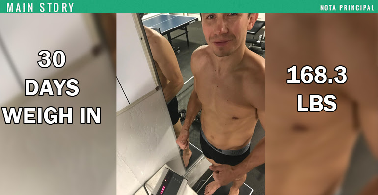 GGG on Target at 30 Day Weigh In