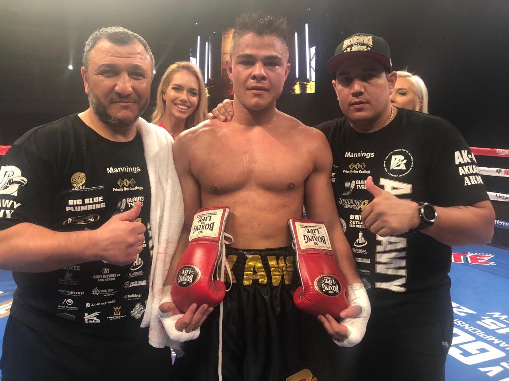 Bilal Akkawy Boxes Shutout in U.S. Debut
