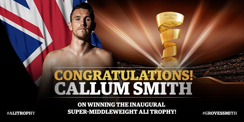 Callum Smith Stops George Groves in 7