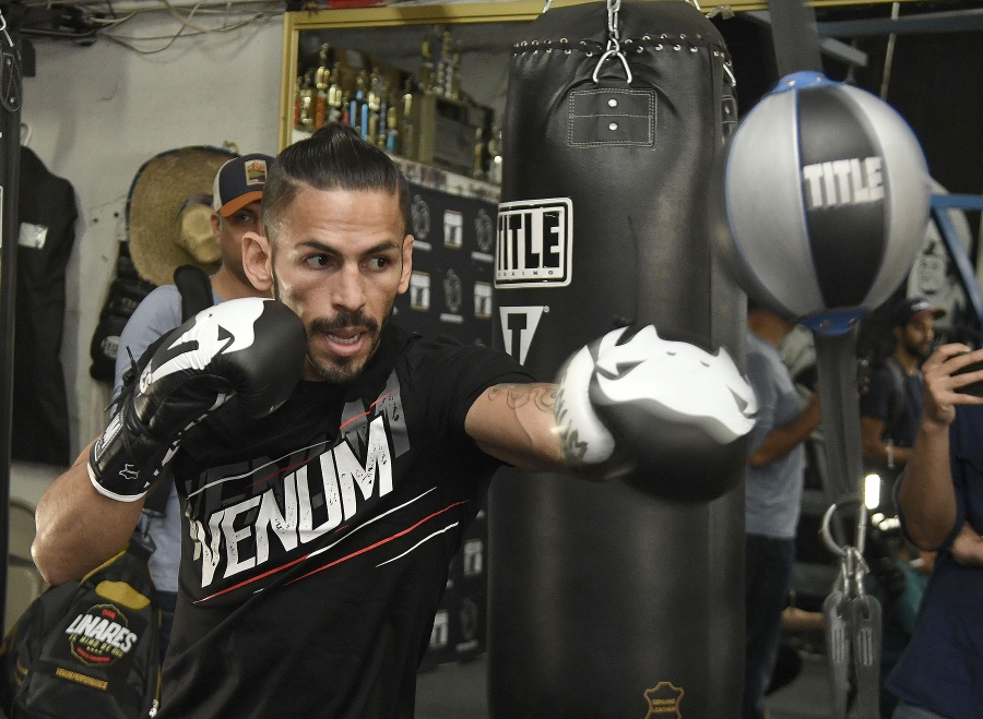 Jorge Linares LA Media Workout Quotes, Photos & Video