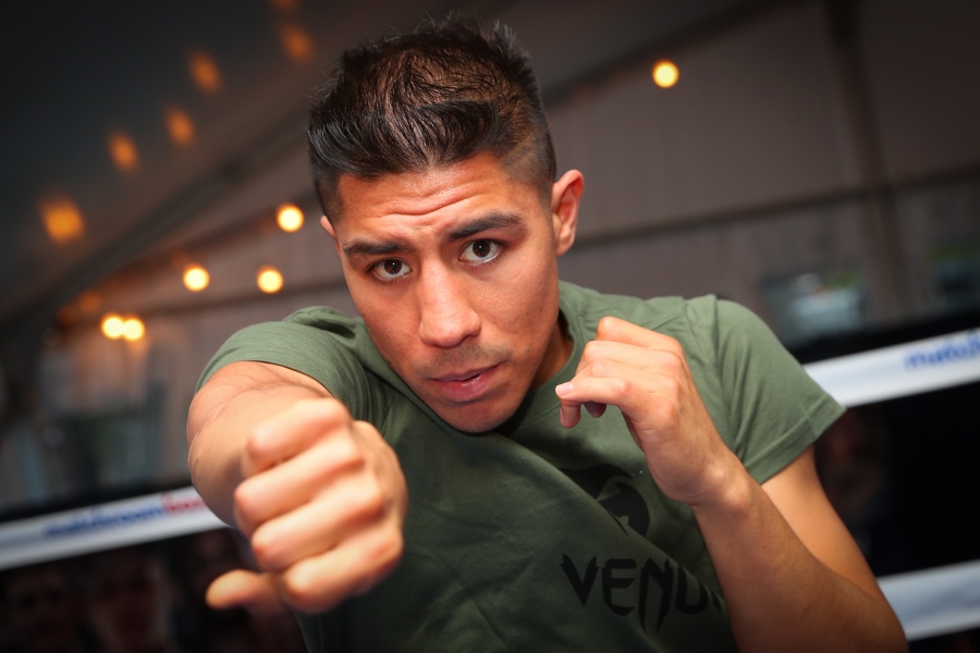 Vargas vs. Dulorme Media Workout Photos & Quotes