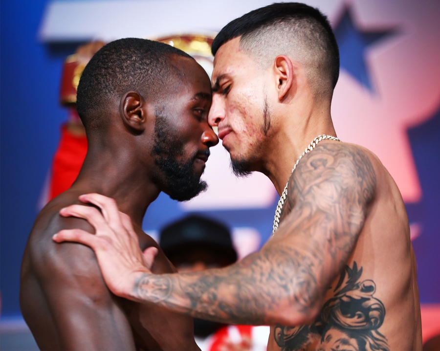 Weigh-In Results: Crawford vs. Benavidez /Stevenson vs. Simion