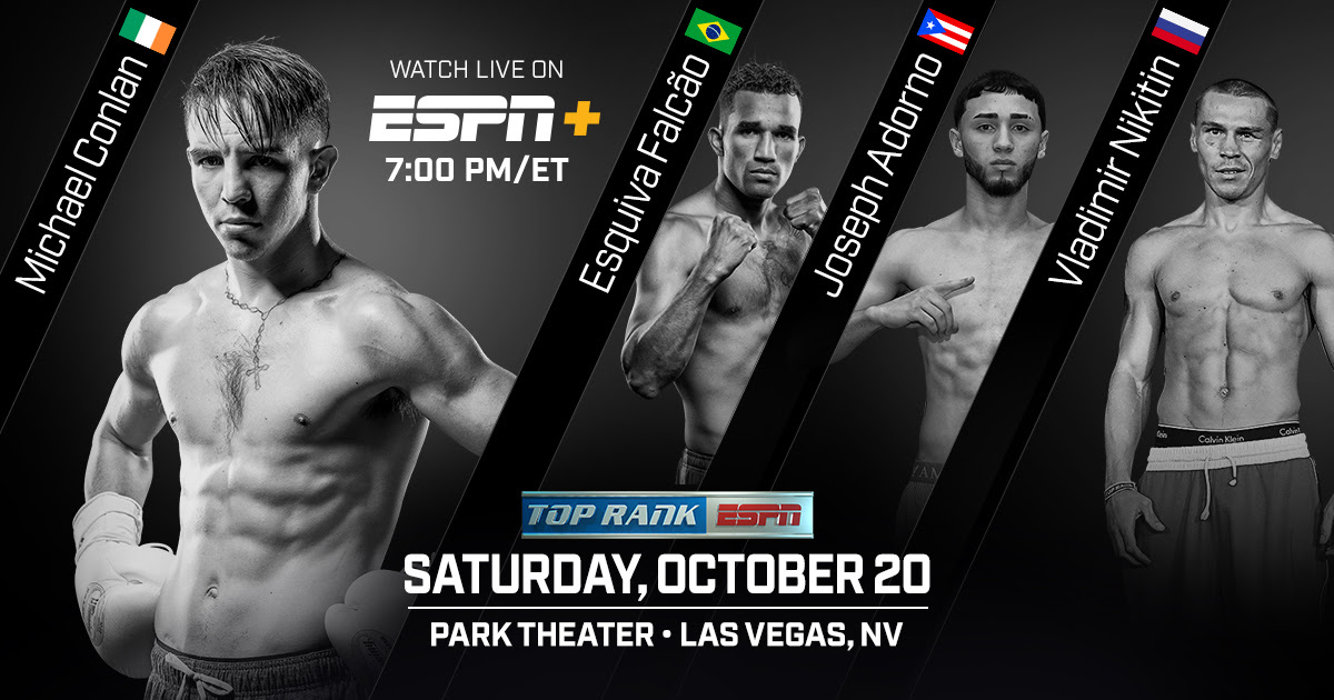 October 20: Michael Conlan Set for Las Vegas Debut