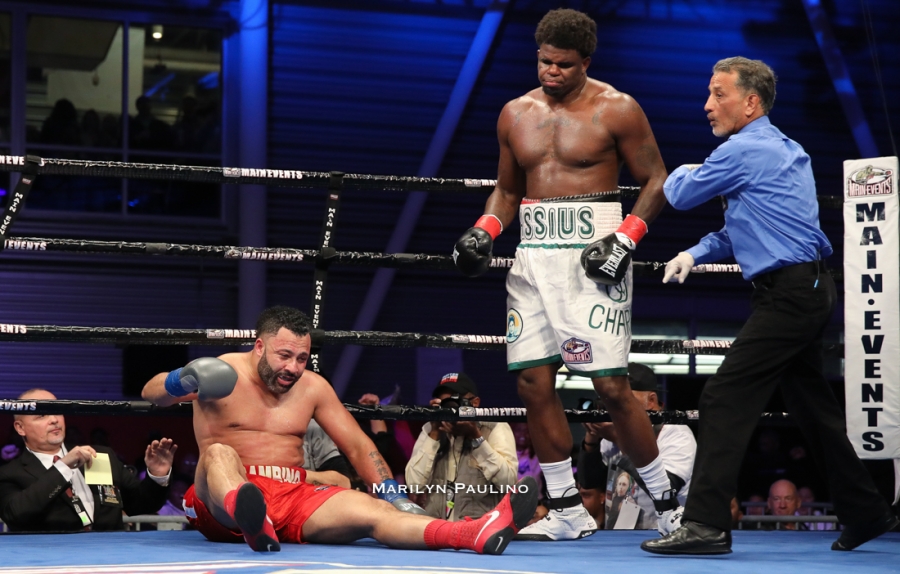 Cassius Chaney Climbs Off the Deck to Score Knockout
