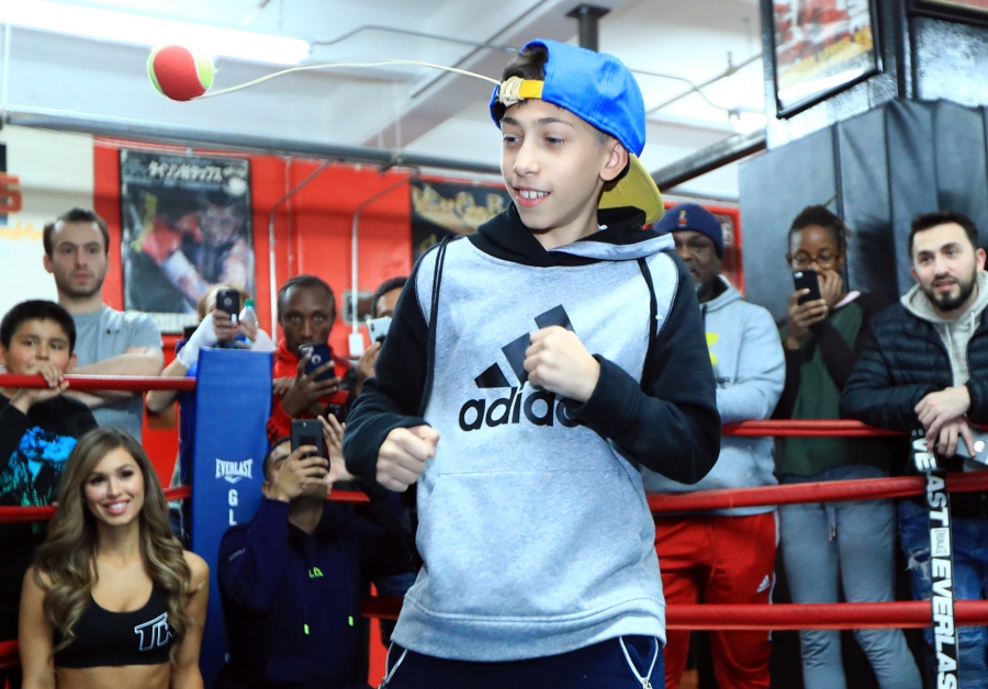 Top Rank At Gleason’s Gym: Lomachenko, Pedraza, Dogboe, Teofimo and Guido Meet Children From Give A Kid A Dream