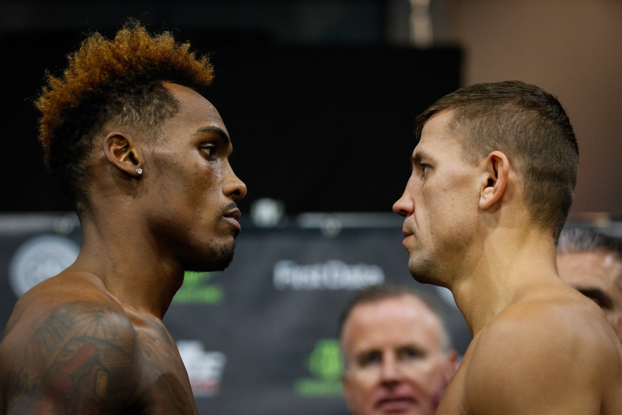 Jermall Charlo vs. Matt Korobov & Jermell Charlo vs. Tony Harrison Weights & Photos