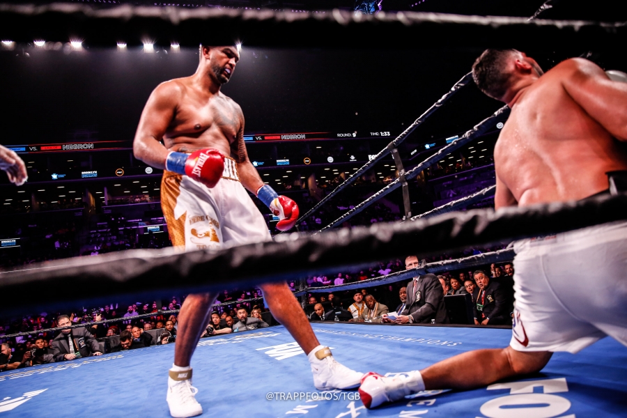 Dominic Breazeale Blasts Carlos Negron in 9