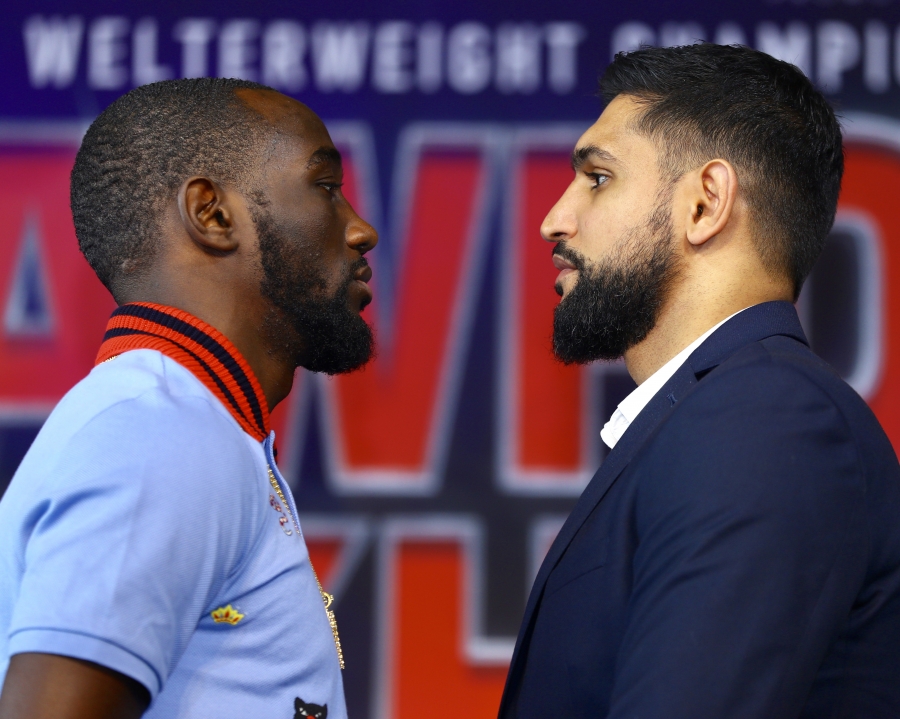 Crawford and Khan Face Off in New York City