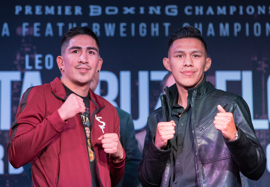 Leo Santa Cruz vs. Miguel Flores & John Molina Jr. Los Angeles Press Conference Quotes & Photos