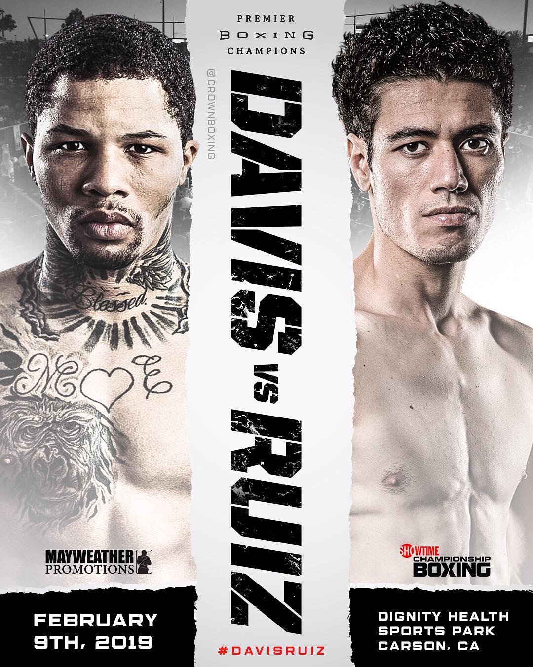 Abner Mares Injured, Hugo Ruiz Steps in Against Gervonta Davis February 9 on Showtime