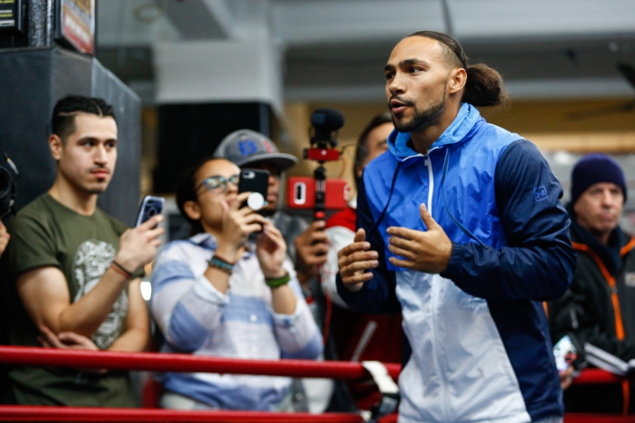 Keith Thurman vs. Josesito Lopez Fight Week Media Workout Quotes & Photos